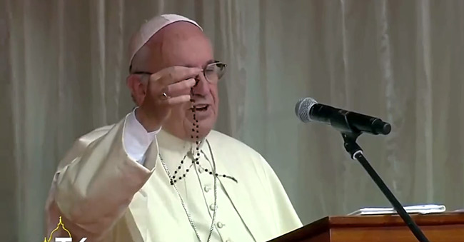 papa francisco kenia rosario
