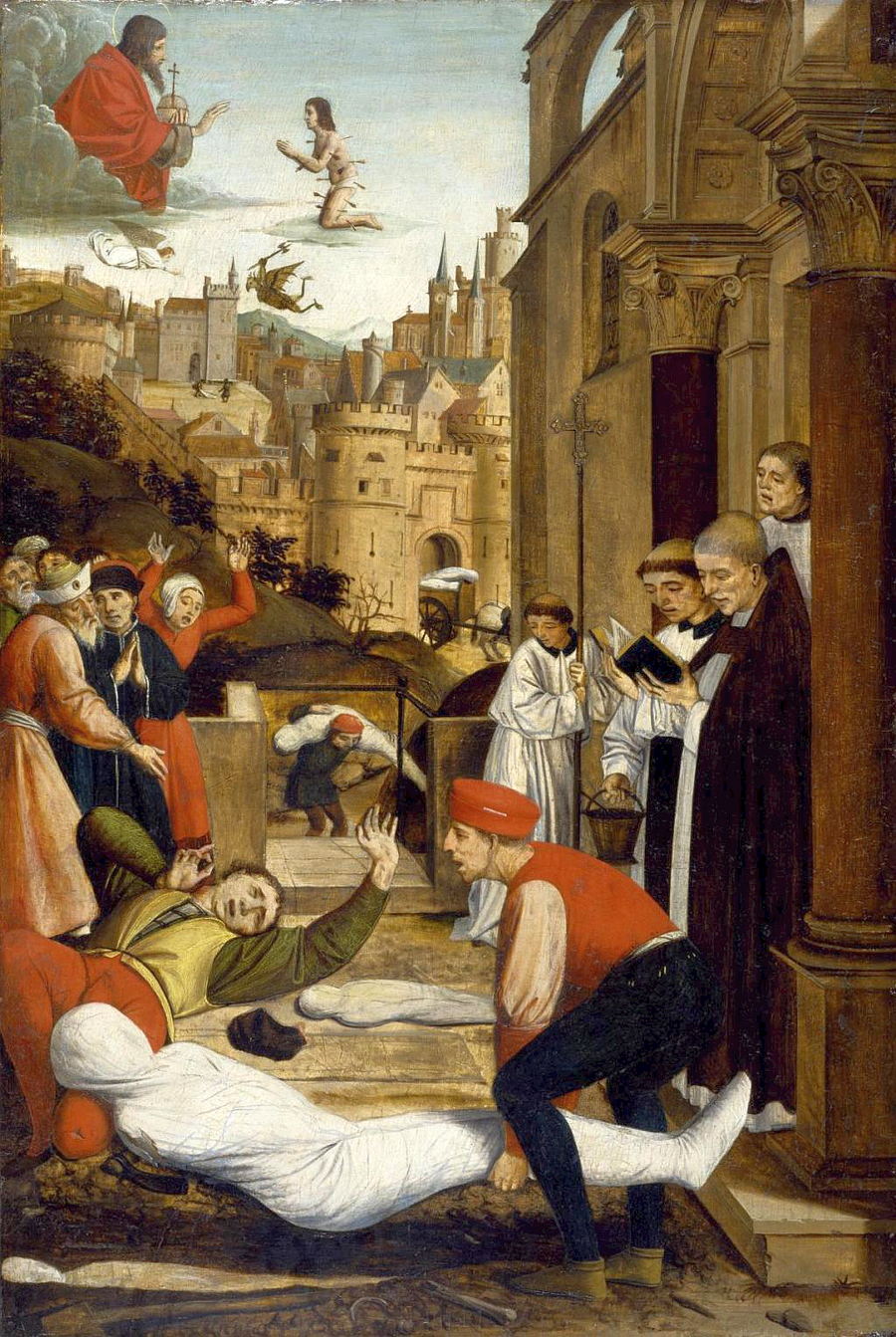 peste avemaría san sebastián